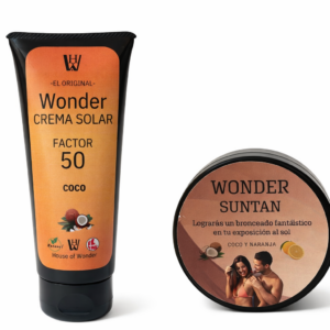 Pack Wonder Suntan + Wonder Crema Solar